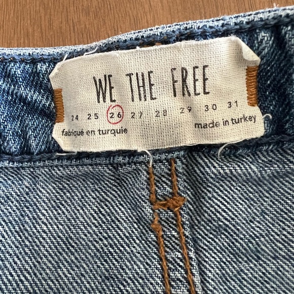 Free People | We the Free Jean Skirt - Size 26 - Picture 3 of 3